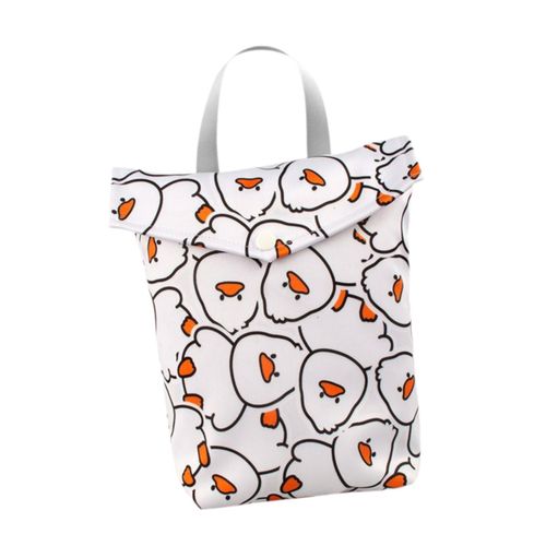 Nappy Bag Waterproof Gym Bag Diaper Organizer Duck 20x25cm