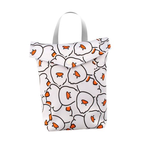 Nappy Bag Waterproof Gym Bag Diaper Organizer Duck 20x25cm