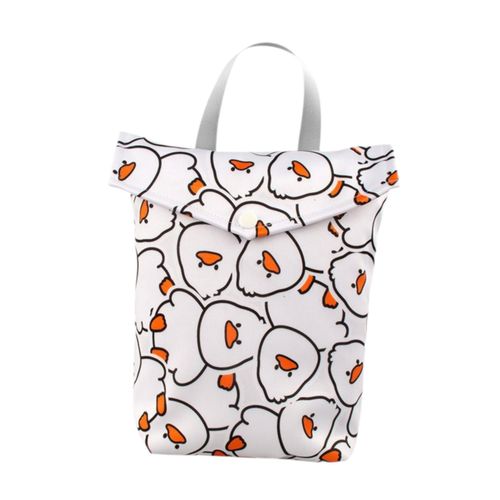 Nappy Bag Waterproof Gym Bag Diaper Organizer Duck 20x25cm
