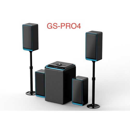 Global Star Bluetooth Speaker Home Speaker Pro 4.1 Home Multispeaker System - Black