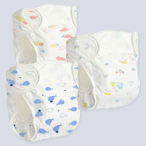 Newborn Baby Washable Reusable Cotton Cloth Diaper Diapers Insert Sold Separately