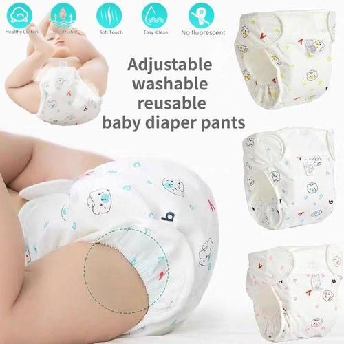 Newborn Baby Washable Reusable Cotton Cloth Diaper Diapers Insert Sold Separately