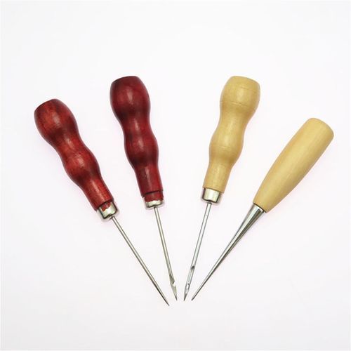 31 Pieces Leather Tool DIY Hand Stitching Kit With Groover Awl