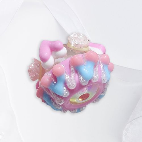 Resin Bead Handcrafted Olorful For Beading Necklace Key C