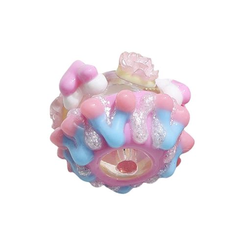 Resin Bead Handcrafted Olorful For Beading Necklace Key C