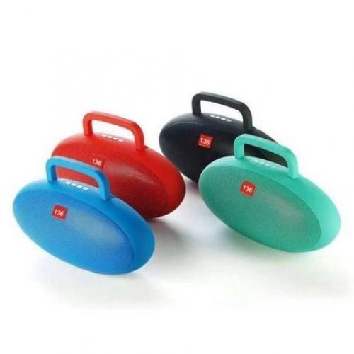 Portable Bluetooth Speaker  Tf Fm - Multi Colour