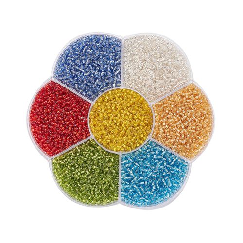 4550 Pcs 2mm 12/0 7 Colour Small Craft Set Spare