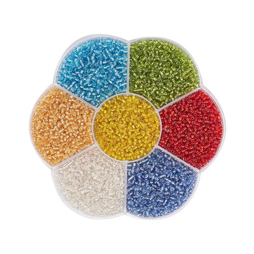 4550 Pcs 2mm 12/0 7 Colour Small Craft Set Spare