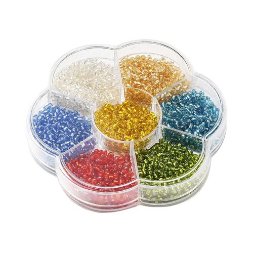 4550 Pcs 2mm 12/0 7 Colour Small Craft Set Spare