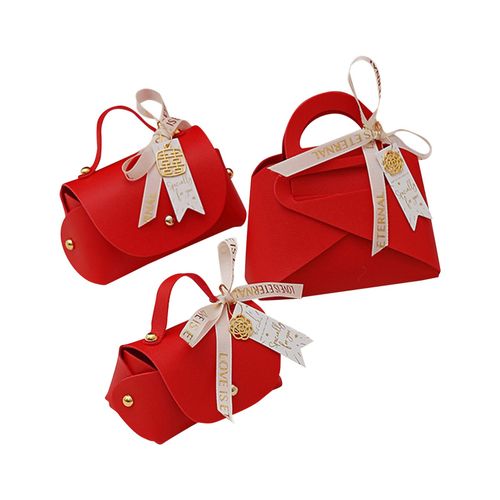 3Pcs Wedding Candy Gift Bag Wedding Favors Gift Box For