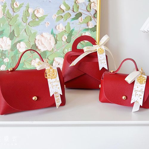 3Pcs Wedding Candy Gift Bag Wedding Favors Gift Box For