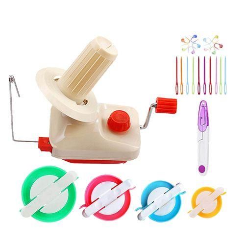 Yarn Fiber String Ball Wool Winder Holder Hand