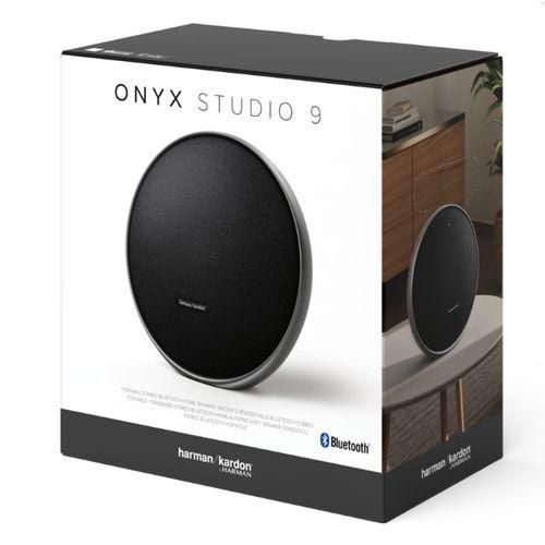Harman Kardon Onyx Studio 9 Portable Bluetooth Speaker - 50W RMS 4722 mAh Speaker - Black