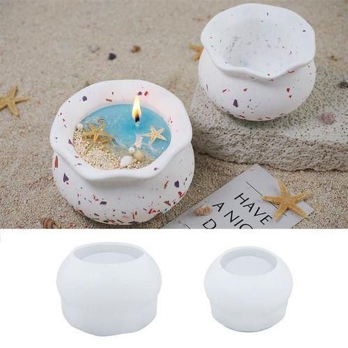 Fish Candle Cup Jar Silicone Mold Flower Pot Jewelry Box Concrete Diy Epoxy Resin Mold Home Decor Crafts