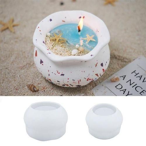 Fish Candle Cup Jar Silicone Mold Flower Pot Jewelry Box Concrete Diy Epoxy Resin Mold Home Decor Crafts
