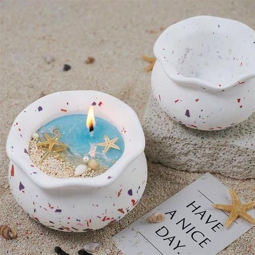 Fish Candle Cup Jar Silicone Mold Flower Pot Jewelry Box Concrete Diy Epoxy Resin Mold Home Decor Crafts