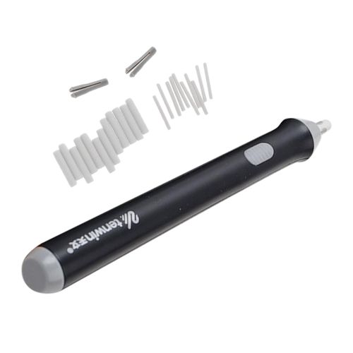 Electric Artists Erasers, 22 Erasers, black