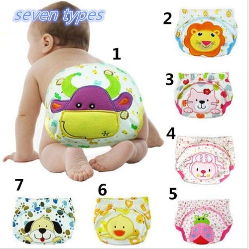 Baby Kids Pee Potty Toilet Training Pants Diaper Underwear kitten