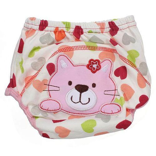 Baby Kids Pee Potty Toilet Training Pants Diaper Underwear kitten