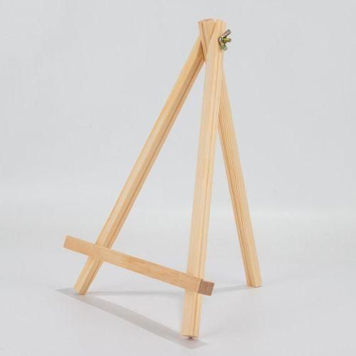 Wood Table Tripod Easel Foldable Picture Photo Stand DIY