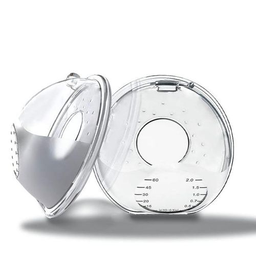 Wearable breast pump breast milk collector portable milk collector silicone leak-proof milk overflow collection