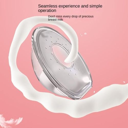 Wearable breast pump breast milk collector portable milk collector silicone leak-proof milk overflow collection