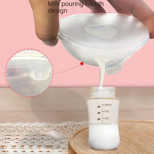 Wearable breast pump breast milk collector portable milk collector silicone leak-proof milk overflow collection