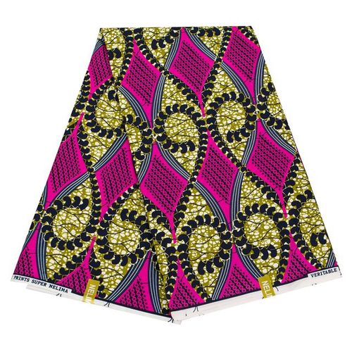 100% Polyester African Ankara Prints Fabric Real Wax Tissu Dress Sewing Material Toys Pagne By Yards Block Warps Patchwork Diy