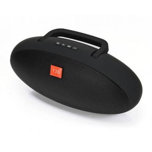 Portable Bluetooth Speaker Tf Fm 136 - Color May Vary
