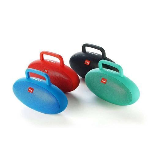 Portable Bluetooth Speaker Tf Fm 136 - Color May Vary
