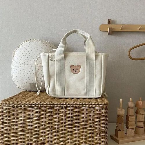 Cute bear pattern cartoon mommy bag lightweight multi-functional baby diaper bag waterproof large capacity maternity packs mom