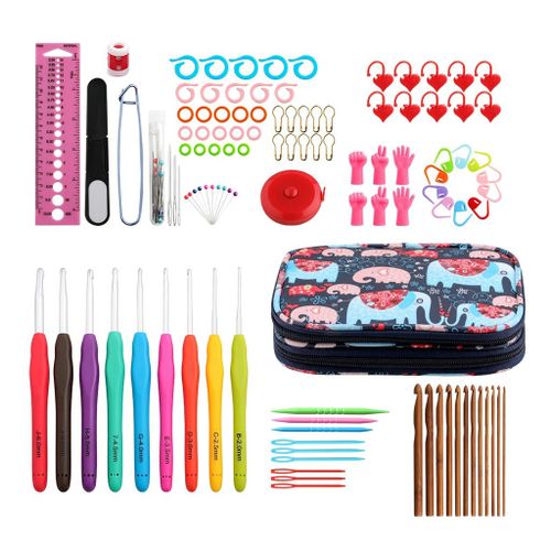 Ergonomic Handle Crochet Hooks, Crochet Hooks Set With