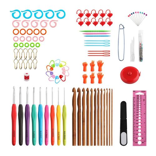 Ergonomic Handle Crochet Hooks, Crochet Hooks Set With