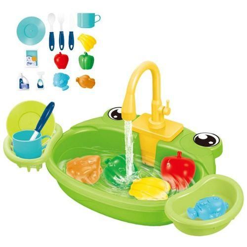 Kitchen Sink Toys Play Dishes With Running Water F