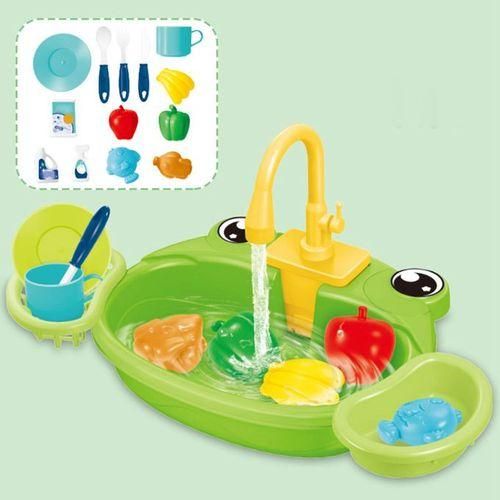 Kitchen Sink Toys Play Dishes With Running Water F