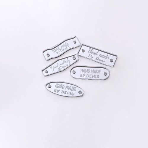 Factory Customized 30pcs Tag Clothing Tag Sewing On Labels Tags Crochet Hats/gloves/bag Handmade Labels