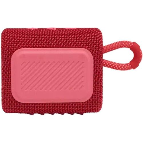 Jbl  GO 3 Wireless Bluetooth Portable Waterproof Speaker with Integrated Loop for Travel with USB C Charging Cable- Multicolor