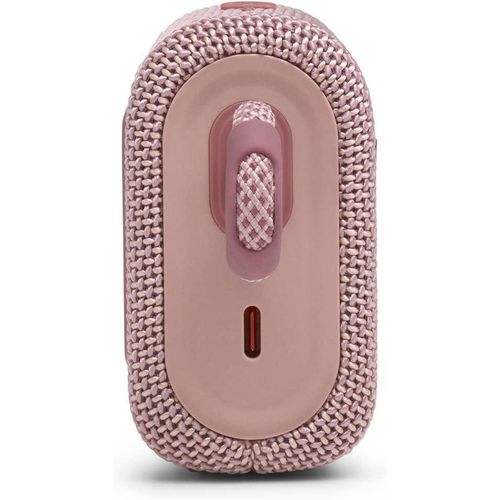 Jbl  GO 3 Wireless Bluetooth Portable Waterproof Speaker with Integrated Loop for Travel with USB C Charging Cable- Multicolor