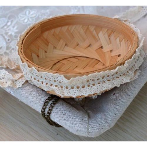 5 Meters High Qualtiy 2.5cm/2.1cm Width 2 Designs Knit Elastic Cotton Lace Fabric Crochet Stretch Lace Trim Ribbon