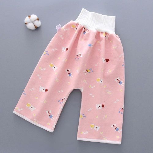 Cartoon Children Diaper Pants Leak-proof High Waist Diaper Trousers For Girls Boys Babies Daily Wear NO5245