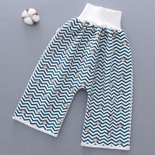 Cartoon Children Diaper Pants Leak-proof High Waist Diaper Trousers For Girls Boys Babies Daily Wear NO5245