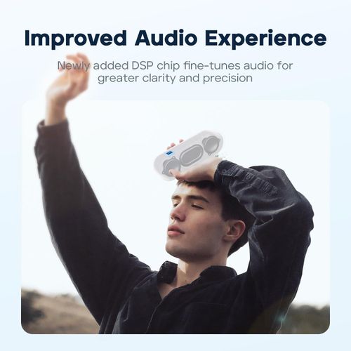 Tribit XSound Go Wireless Bluetooth 5.3 Speakers with Loud Stereo Sound & Rich Bass 16W - Black