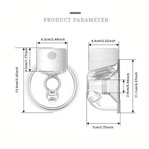 Invisible Milking Machine Wireless Breast Pump Automatic All-in-one Machine with No Armrest Portable Massage and Breast Pump