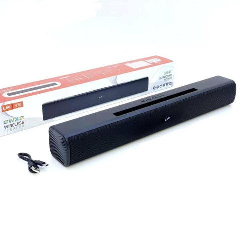 Bluetooth Wireless Speaker Sound Bar Home Theatre/Color Varies -Multicolour