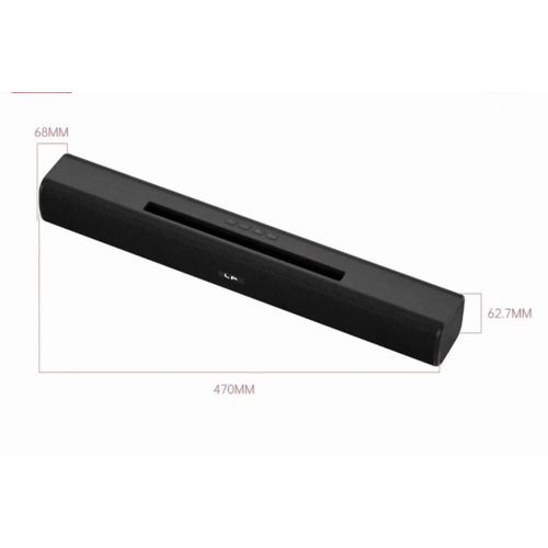 Bluetooth Wireless Speaker Sound Bar Home Theatre/Color Varies -Multicolour