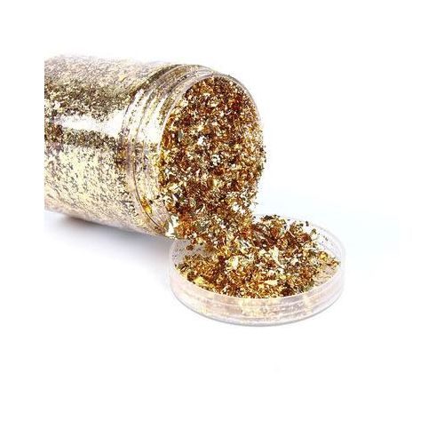 5 Grams Of Glitter Foil Scraps For Diy Carbon Fiber Painting Nail Enhancement Decoration Colored Gold Foil Paper Scraps