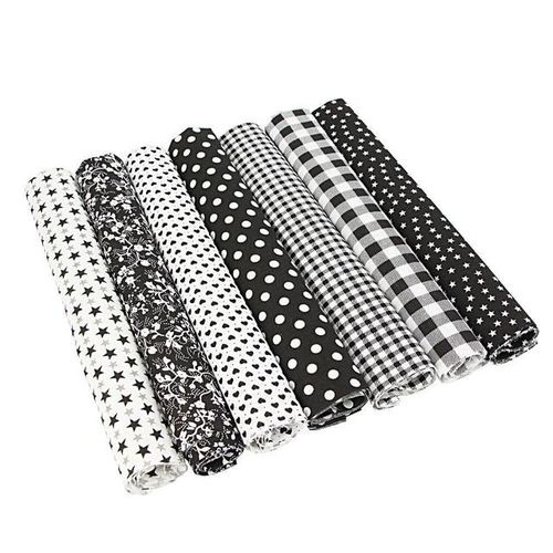 50x50 7pcs Scrapbook Sewing Crafts Cotton Fabric Bundle Handcrafts Patchwork Handmade Quilting Diy