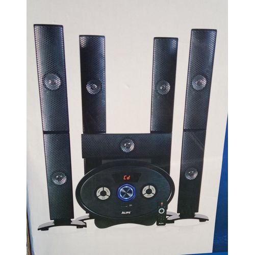 AILIPU 5.1 Multimedia Wireless Home Theatre Speaker With Base Stereo -Black