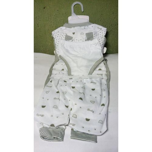 8 In A Pack New Born Unisex Baby Wear 3Free Baby Face Towel