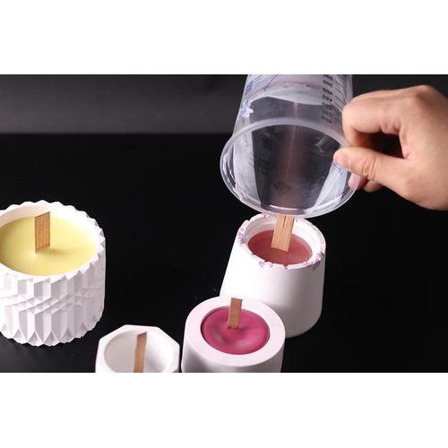 Diy Candle Jar Pot Silicone Molds For Making Epoxy Concrete Storage Box Mould Home Decor Flower Pot Planter